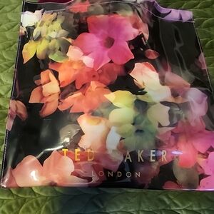 Ted Baker London Floral Tote - Pink, Orange, Black
